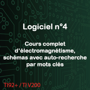 Cours complet d'électromagnétisme, schémas avec Auto Recherche par mots clés Pour MP, PC, PSI et TSI, université MI MIAS MAS